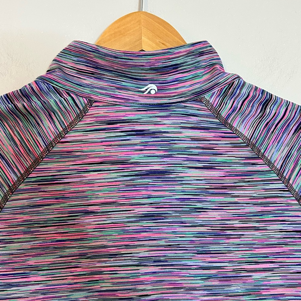 Ideology Multicolor Zip-Front Active Jacket Size … - image 5